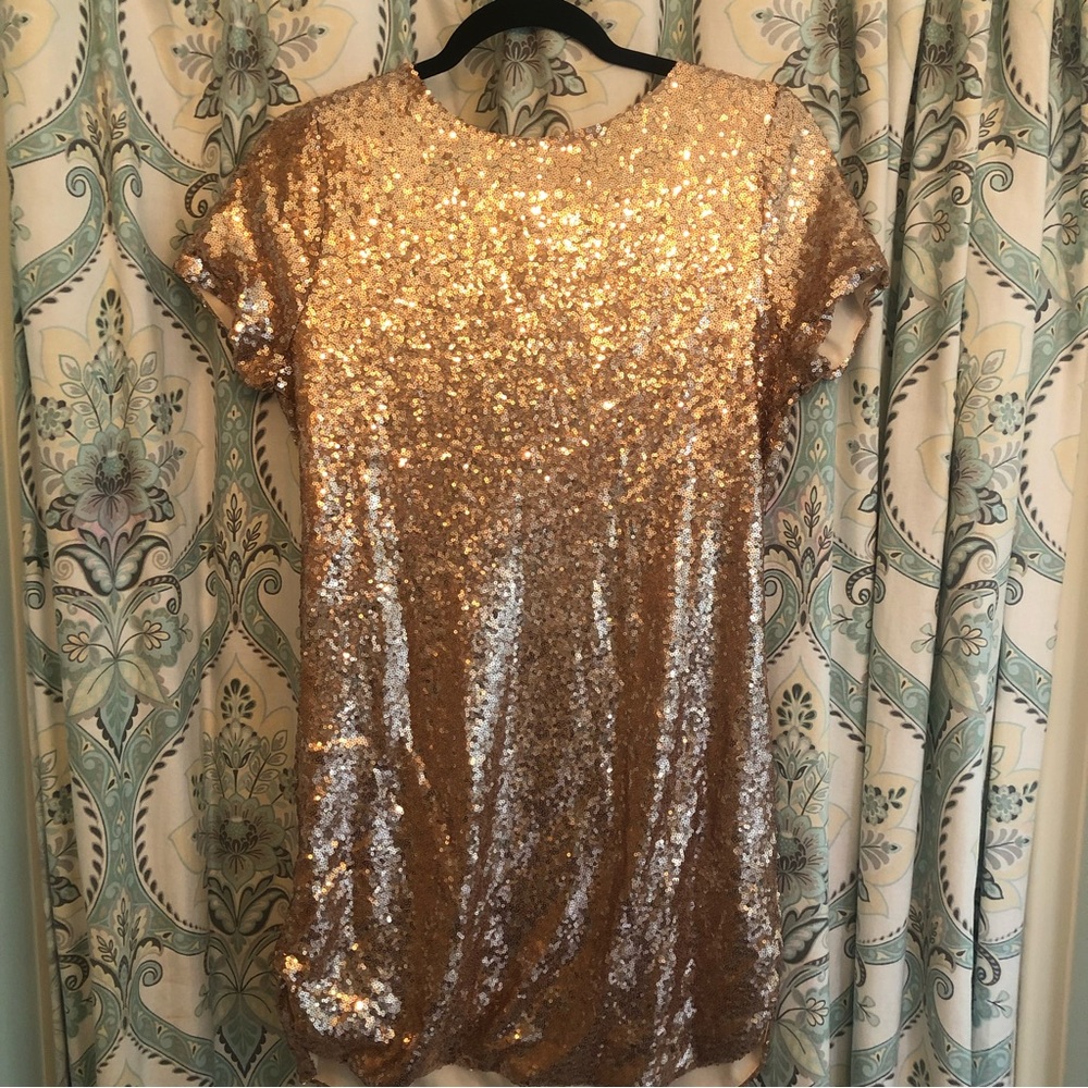Pink Lily sequin dress